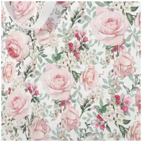 torebka prezentowa klasyczne roze paw 54x44 cm