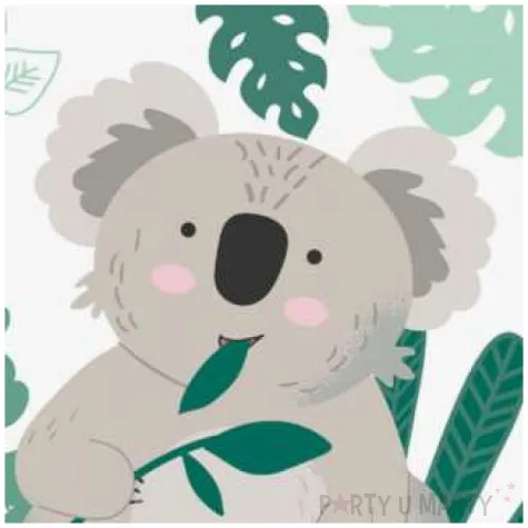 torebka prezentowa koala amscan 8 szt