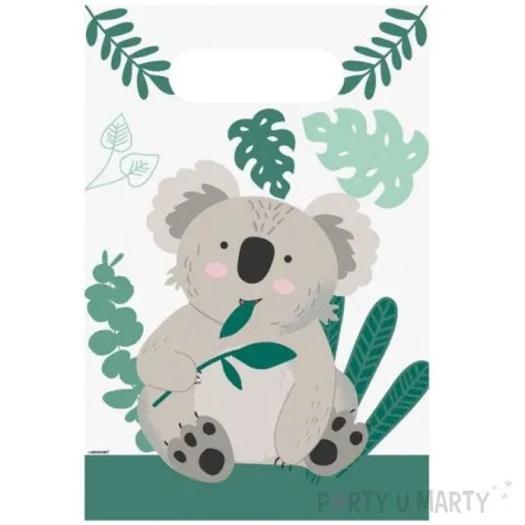 torebka prezentowa koala amscan 8 szt