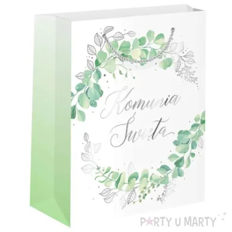 torebka prezentowa komunia swieta partypal 32x26x12 cm