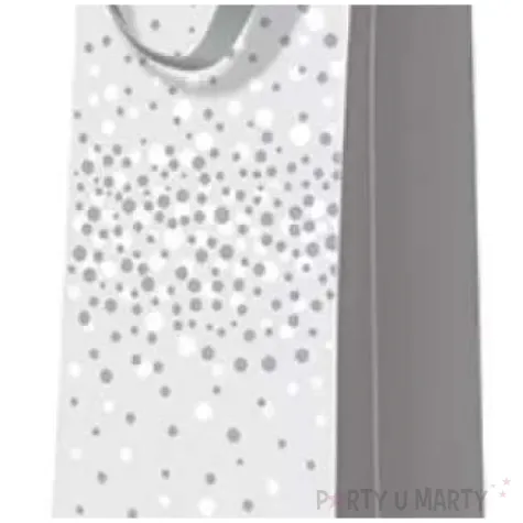 torebka prezentowa konfetti premium paw 12x37 cm