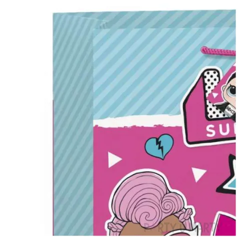 torebka prezentowa lol surprise unique 33 x 26 cm