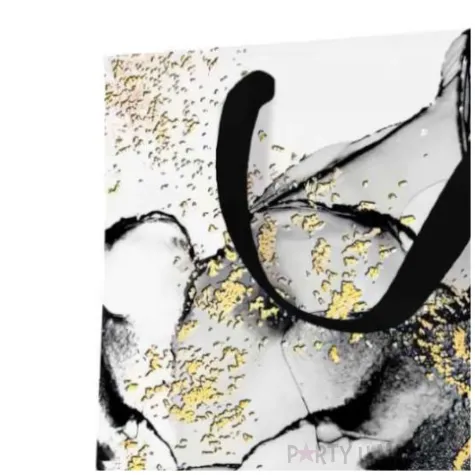 torebka prezentowa marmur premium paw 20x25x10 cm