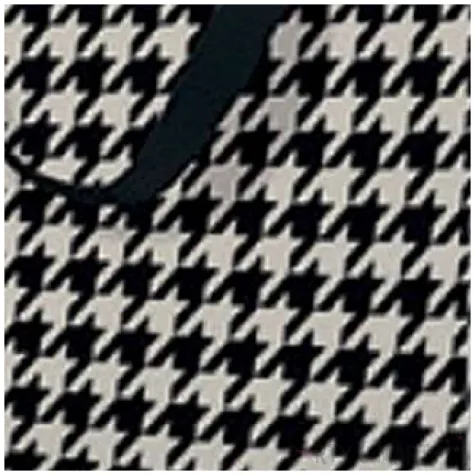 torebka prezentowa pepitka paw 17x17 cm