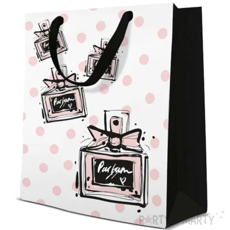 torebka prezentowa perfumy paw 20x25 cm