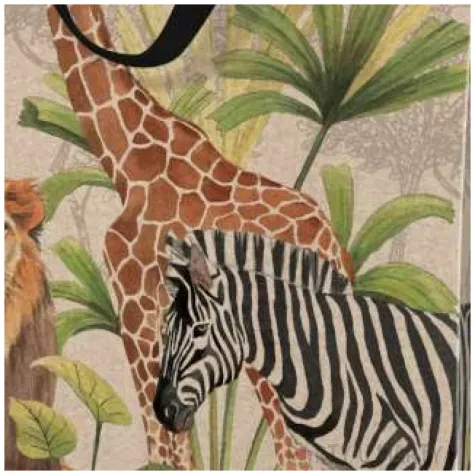 torebka prezentowa safari paw 30x40 cm