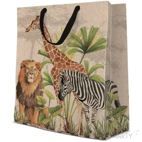 torebka prezentowa safari paw 30x40 cm
