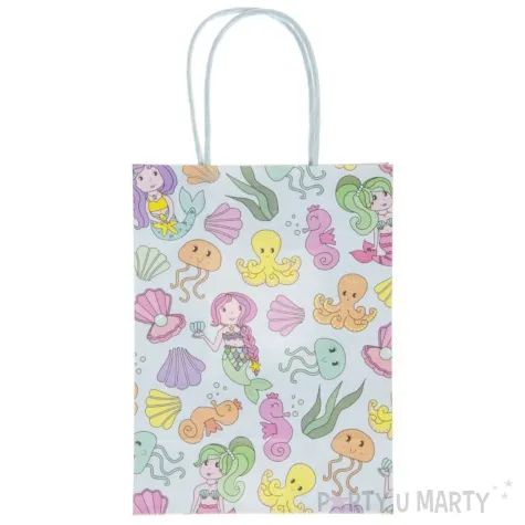 torebka prezentowa syrenkowy mix lg imports 16 x 22 cm