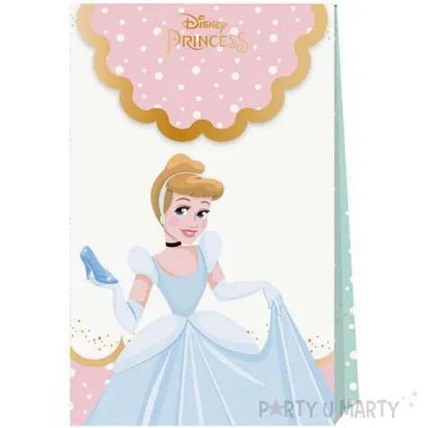 torebka prezentowa true princess disney procos 21x12 cm 6 szt