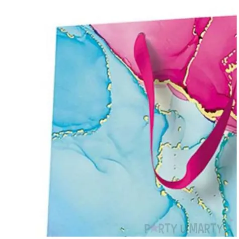 torebka prezentowa watercolor paw 26 5 x 33 x 13 5 cm