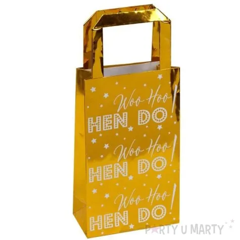 torebka prezentowa woo hoo hen do panienski neviti 20x12 cm 5 szt
