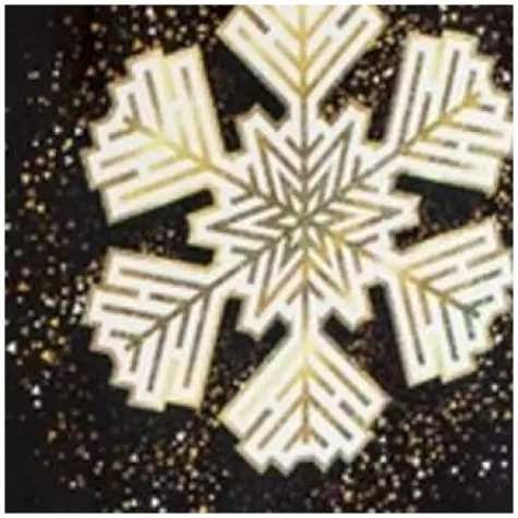 torebka prezentowa xmas sniezka czarna partypal 26x32x12 5 cm