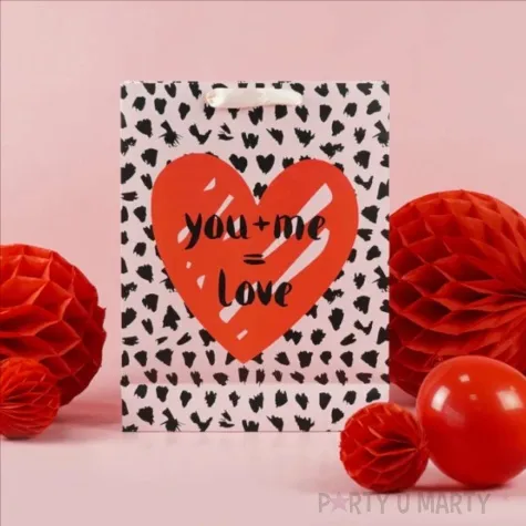 torebka prezentowa you me love partypal 42x32x12 cm