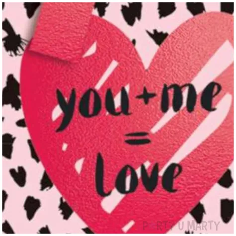 torebka prezentowa you me love partypal 42x32x12 cm