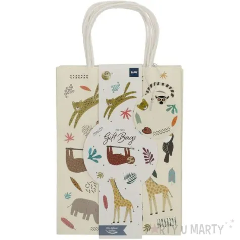 torebka prezentowa zwierzeta zoo mix folat 27 x 20 cm