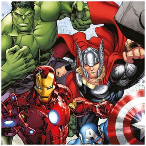 torebki foliowe avengers infinity stones procos 6 szt