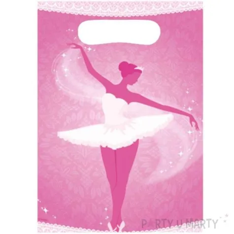 torebki foliowe balet amscan 8 szt