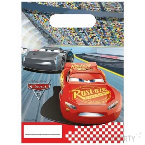 torebki foliowe cars 3 procos 17x23 cm 6 szt