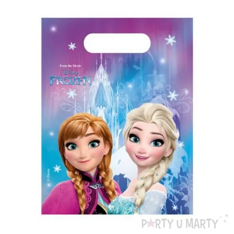 torebki foliowe frozen northern lights procos 17x23 cm 6 szt