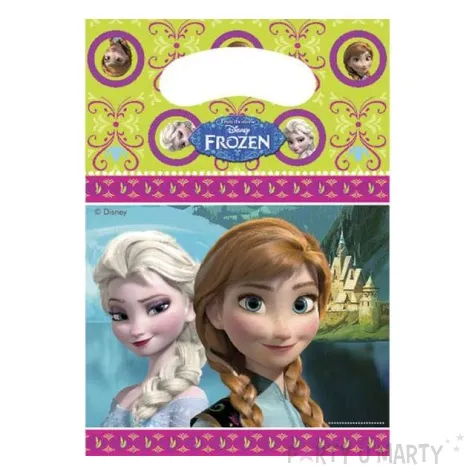 torebki foliowe frozen procos 17x23 cm 6 szt