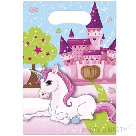 torebki foliowe jednorozec procos 23x17 cm 6 szt