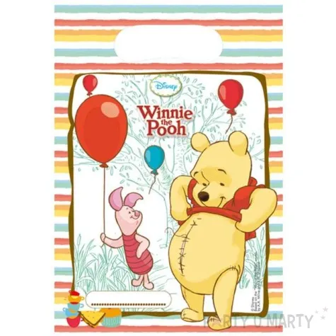 torebki foliowe kubus puchatek procos 17x23 cm 6 szt