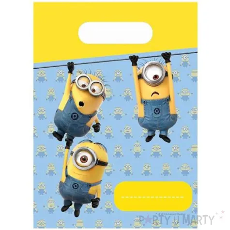 torebki foliowe minionki 6 szt