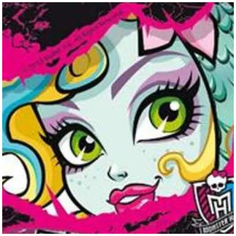torebki foliowe monster high procos 6 szt