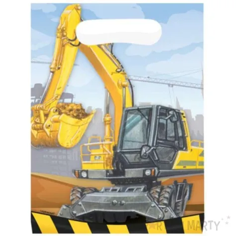 torebki foliowe plac budowy amscan 8 szt