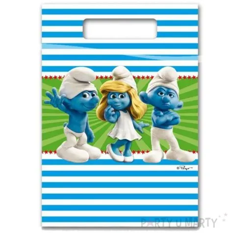 torebki foliowe smerfy folat 8 szt