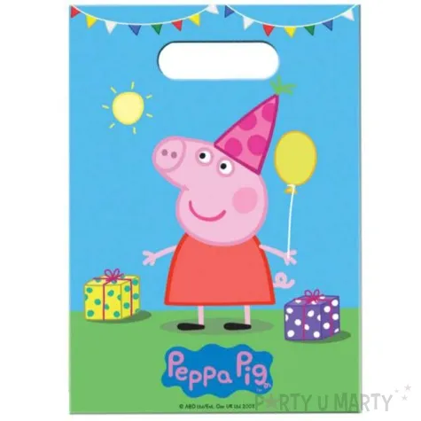 torebki foliowe swinka peppa folat 17x23 cm 8 szt