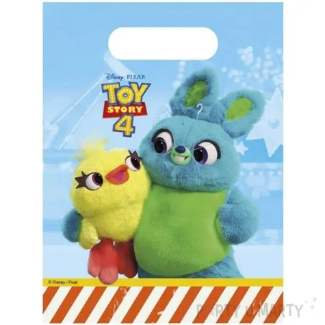 torebki foliowe toy story 4 procos 6 szt