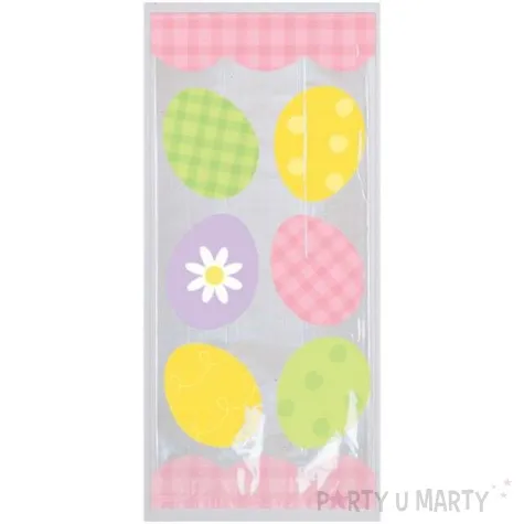 torebki foliowe wielkanoc bunny celofan amscan 20 szt