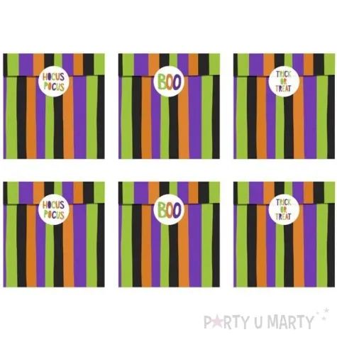 torebki na slodycze hocus pocus partydeco 6 szt