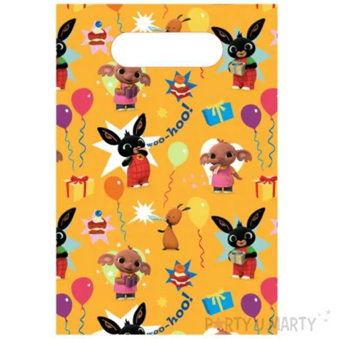 torebki na slodycze krolik bing amscan 8 szt