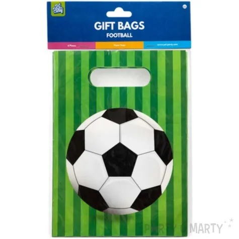torebki na slodycze pilka nozna pd party 6 szt