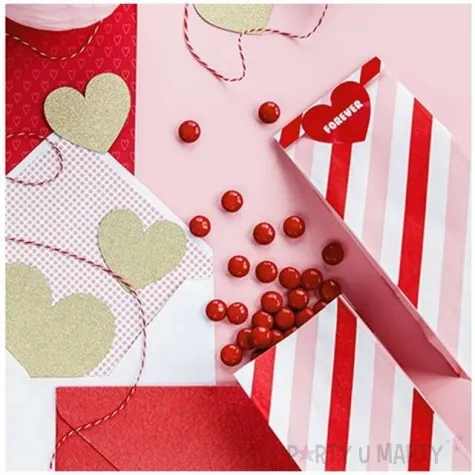torebki na slodycze sweet love partydeco 6 szt