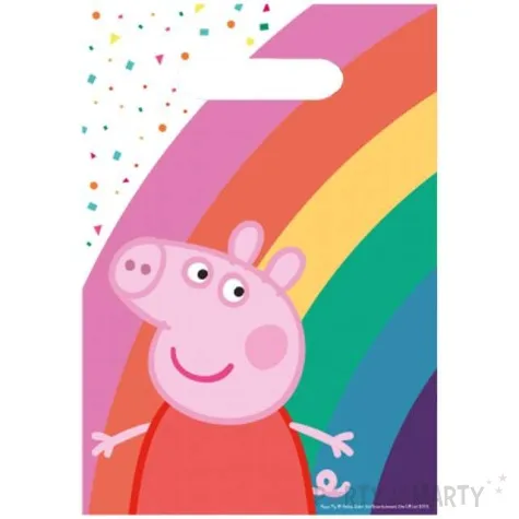 torebki papierowe swinka peppa amscan 8 szt
