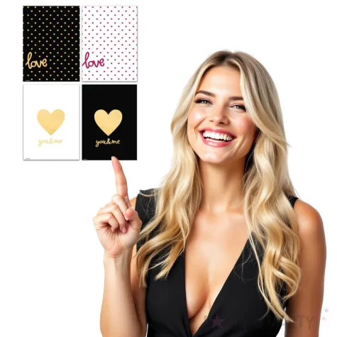 torebki prezentowe everyday love mix 4 szt