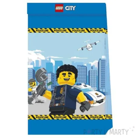 torebki prezentowe lego city procos 4 szt