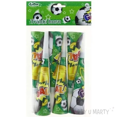 trabki papierowe horn pilka 6 szt