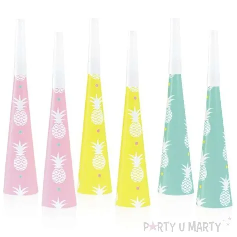 trabki papierowe horn slodki ananas godan 6 szt