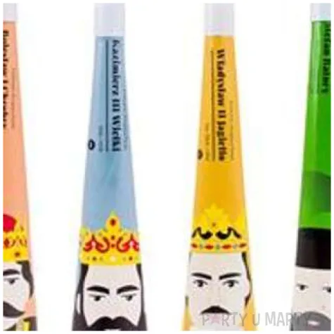 trabki papierowe krolewska impreza godan 6 szt