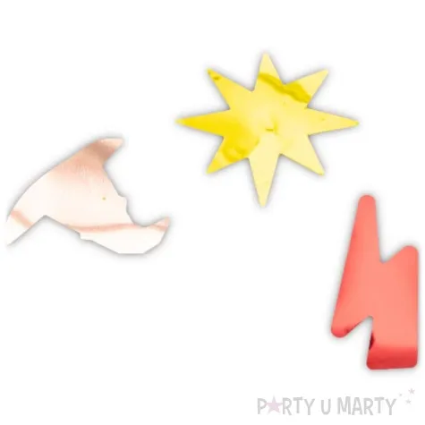 tuba strzelajaca konfetti harry potter gryffindor party factory 40 cm