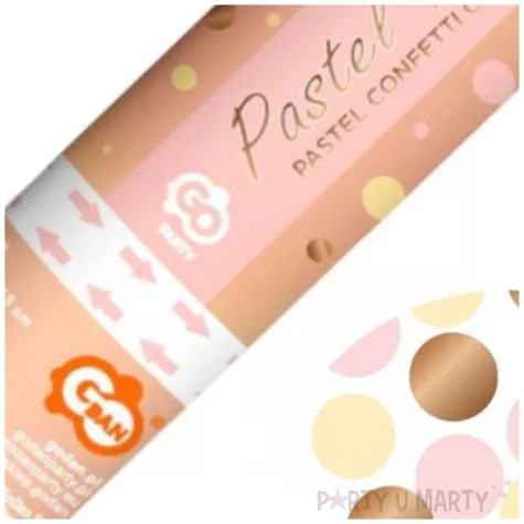 tuba strzelajaca konfetti kolka mix godan 15 cm