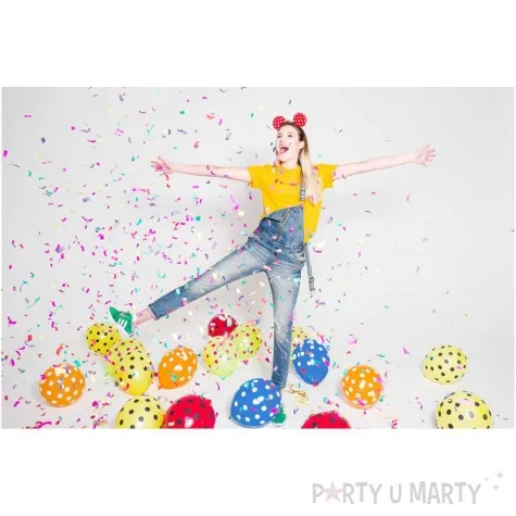 tuba strzelajaca konfetti kolka mix pastelowy amscan 28 cm