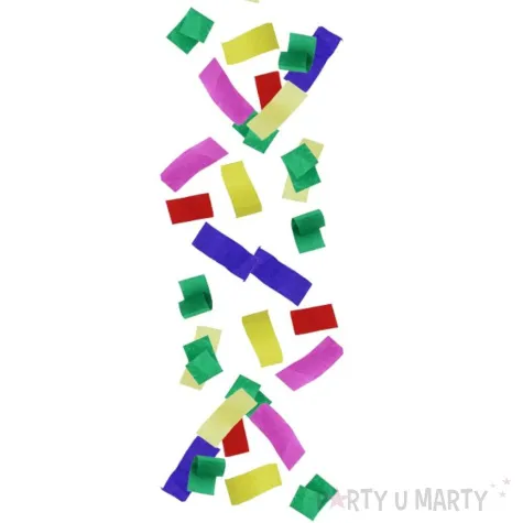 tuba strzelajaca konfetti paski mix godan 30 cm