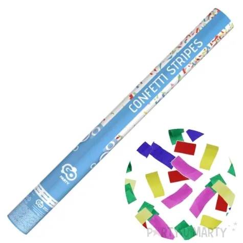 tuba strzelajaca konfetti paski mix godan 60 cm