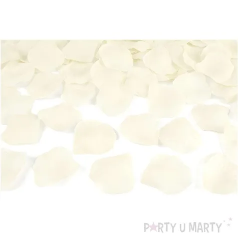 tuba strzelajaca konfetti platki roz kremowy partydeco 40 cm