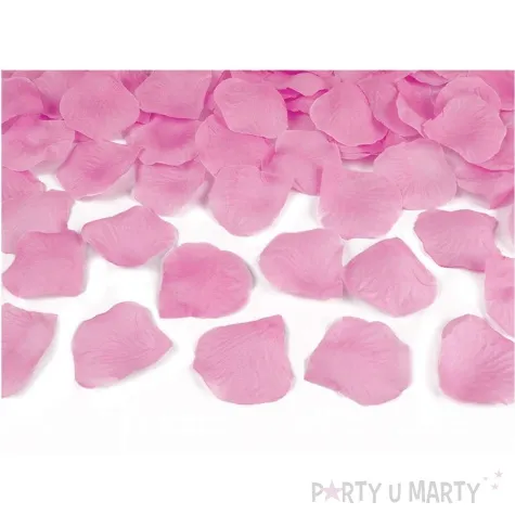 tuba strzelajaca konfetti platki roz rozowy partydeco 60 cm